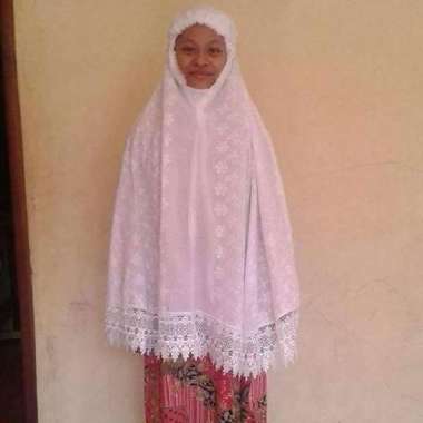 bergo bordir haji umroh super jumbo