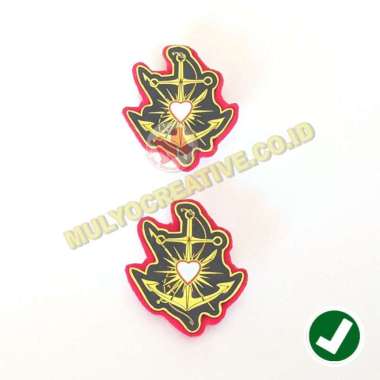 Lencana PSHT Terate - Pin Bros Persaudaraan Setia Hati Terate Logam Mulyocreative