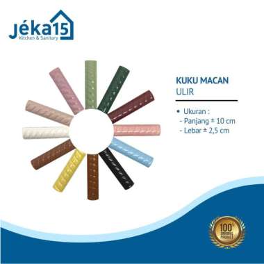 Kuku Macan Keramik Ulir | Bonbon Keramik | List Keramik Pink Fujimi