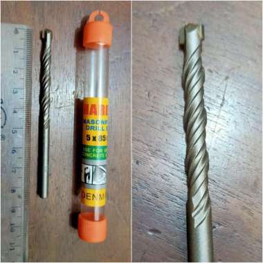 Mata Bor Beton Tembok Harden 5 Mm / Mansory Drill