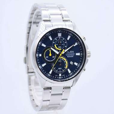 Jam Tangan Pria Chronograph Alba AM3873 AM3873X1 Original & Garansi