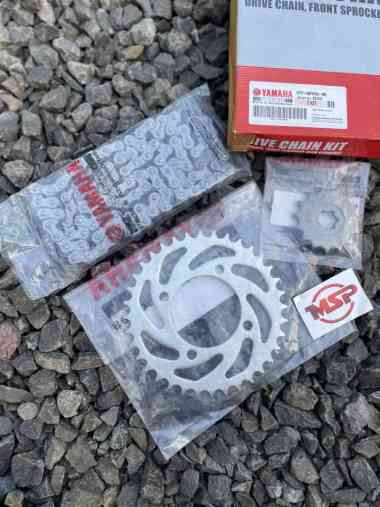 GEAR SET RANTAI ORIGINAL YAMAHA JUPITER Z FIZ R VEGA FORCE1 ORI