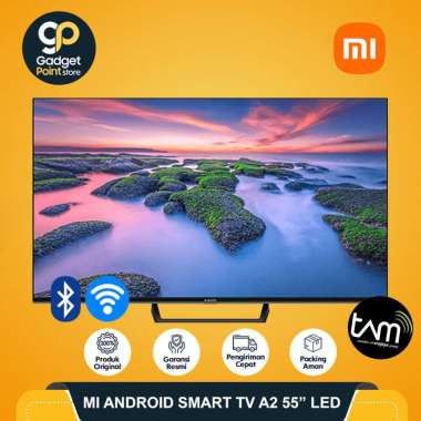 Mi Android Smart TV A2 55" 4K DVB Digital TV 55" Garansi Resmi