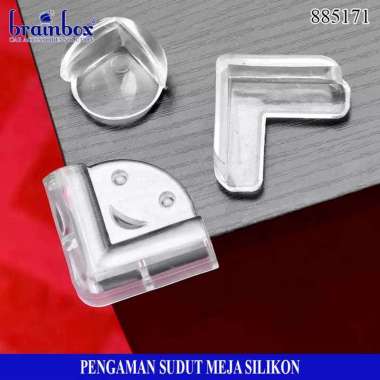 Karet Silikon Pelindung Sudut Meja Pengaman Sudut Meja Circle
