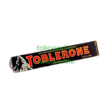 Promo Harga Toblerone Chocolate Bitter Sweet 100 gr - Blibli