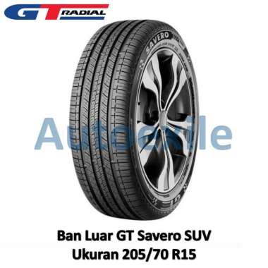 Ban Luar GT 205/70 R15 Savero SUV Tubeless Radial Mobil Onroad Driving
