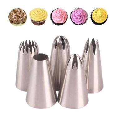 spuit import / spuit kue / spuit butter cream / spuit set isi 5pcs