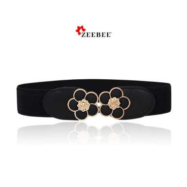 ZeeBee Ikat Pinggang Wanita Elastis Fashion Gasper Sabuk Karet 05