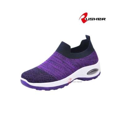 ZeeBee Sepatu Slip On Sneakers Wanita Tanpa Tali IMPOR