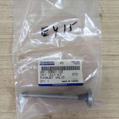 Valve Exhaust / Klep Api Mesin Bensin Robin 3.5 Hp tipe EY 15 Original