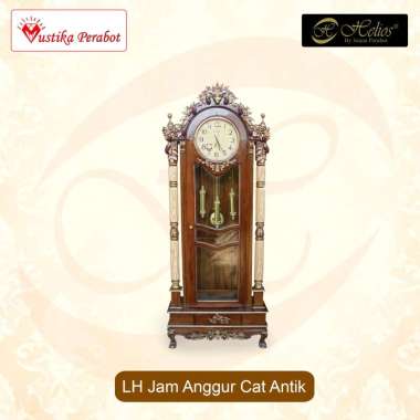 Lemari Hias Jam Anggur Cat Antik Helios