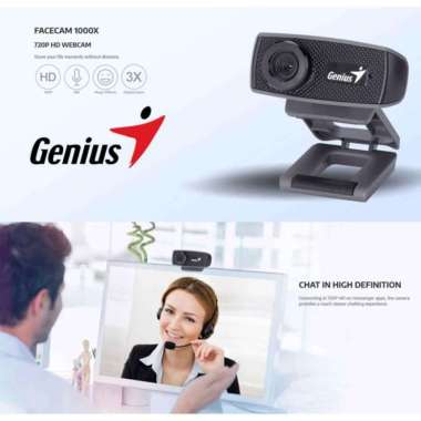 WebCam GENIUS FaceCam 320 Web Camera PC With Microphone For PC,Laptops