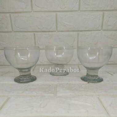 Gelas Es krim Kedaung - gelas ice cream polos - gelas es buah