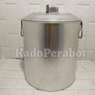 Panci air alumunium 30 - panci dagang sop - panci sop besar