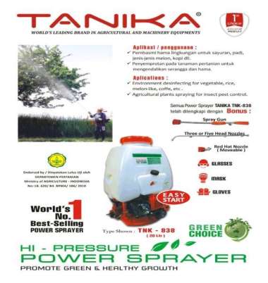 Pompa Hama Mist Duster Tanika TNK 838 ( 20 Liter )