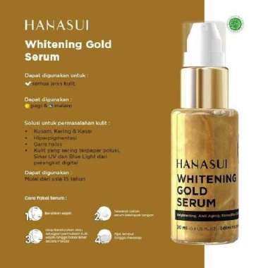 Hanasui Whitening Gold Serum / Hanasui Serum / Hanasui Gold Serum BPOM