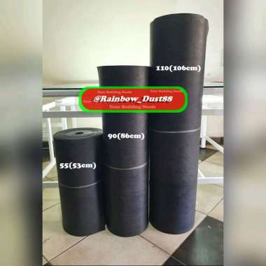 Karpet Talang Air Hitam Elastis 110 (106cm) READY STOCK !