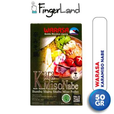 Warasa Karamiso Nabe Bumbu Shabu Shabu Miso Pedas 50 Gr
