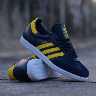 blue adidas samba