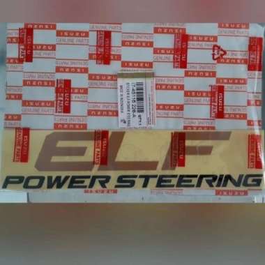 Stiker Kabin Isuzu Elf Power Steering
