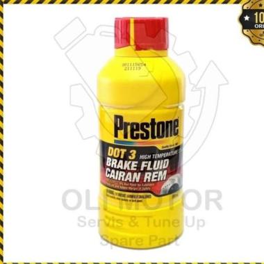 Minyak Rem Mobil Prestone BRAKE FLUID Dot 3 Merah 300ml
