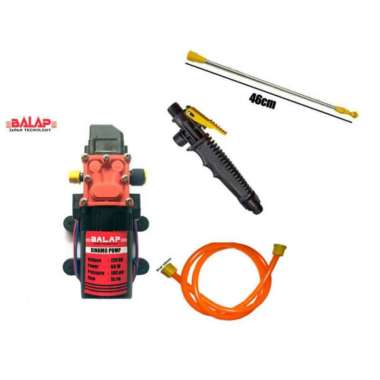 Paket Sprayer Elektrik + Potensio + 4 Macam Nozel