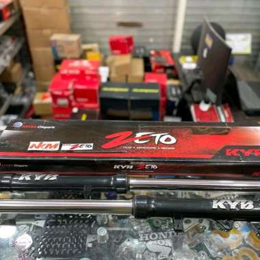 SHOCK SKOK DEPAN KYB ORIGINAL AS 33 PNP CB GL MP TIGER SET SEGITIGA NINJA CNC AS 33 KYB HITAM