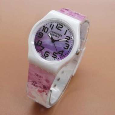 Fortuner Jam Tangan Wanita Strap Karet JA 842 (Kode 4) Original