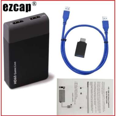 EZCAP USB 3.0 HDMI Game Capture Live Streaming 261m