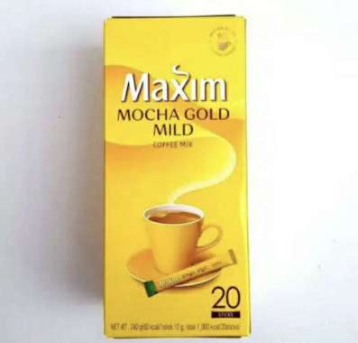 MAXIM COFFEE - Kopi Korea Maxim Mocha Gold [20 sachet ]