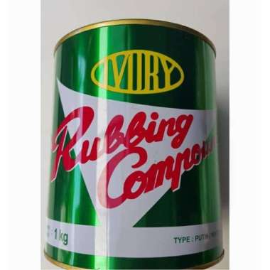 Rubbing Compound Kompon Poles Body Mobil Ivory Putih