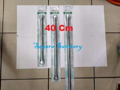 Fleksibel air panas Wasser WRF 040 / fleksibel kaku 40 cm / fleksibel