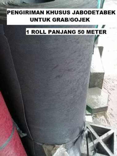 Karpet Talang Air 90 cm x 50 meter Karpet Atap Genteng Hitam Flipper