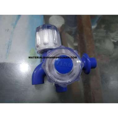 Faucet Shower 0.5 inch Putar Penyambung Aliran Kran Air Cabang 3 PVC