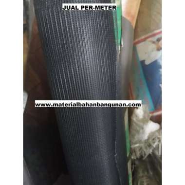 Kawat Nyamuk Nylon Insect Net jaring Jendela Kain Kasa Permeter Hitam