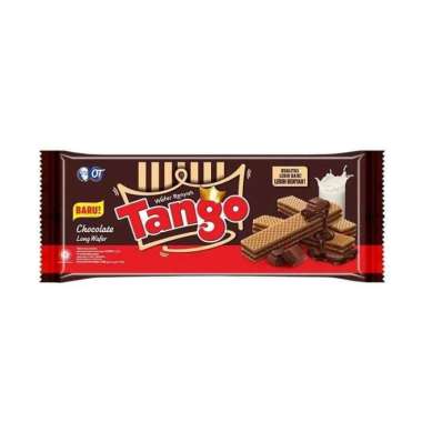 Tango Wafer Long Coklat 1 Dus isi 24 pcs @120 gr/pcs