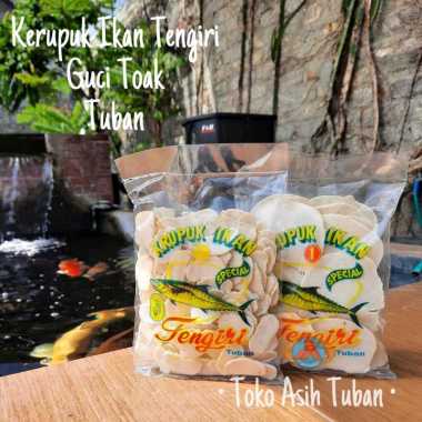 Kerupuk Ikan Tengiri Guci Toak / Krupuk Ikan Tengiri Guci Toak Tuban (Mentah) lebar