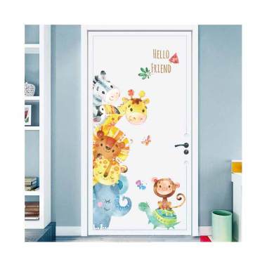 Jual Bluelans Meteor Showers Stars Mirror Diy Decal Wall Art