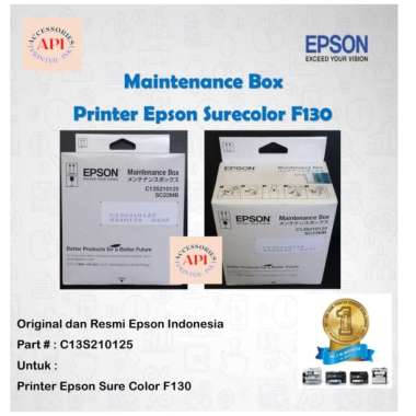Epson Maintenance Box SureColor F130 SC-F130 - C13S210125 - Original