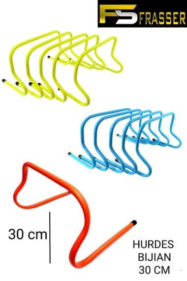 hurdle sepak bola futsal 30 cm bijian