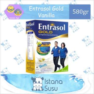 Promo Harga Entrasol Gold Susu Bubuk Vanilla 600 gr - Blibli