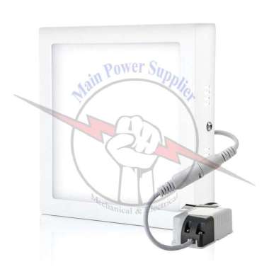 Lampu Downlight LED Panel Outbow Kotak Putih 6Watt PLAFON