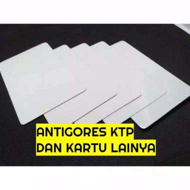 antigores/laminating KTP SIM NPWP ID CARD isi 100 lembar