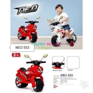 Mainan Motor Balap Motor Anak Motor Dorong NEO 553 Paking Kardus