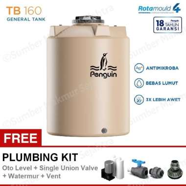 Tangki Air / Tandon / Toren Penguin 1550 Liter - TB 160 Cream