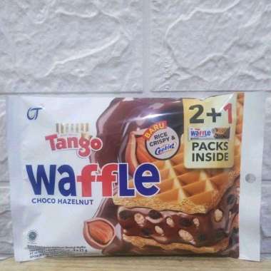NEW Tango Waffle Choco Hazelnut isi 3 pcs x 25gr (Wafer Viral)