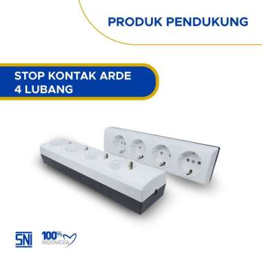 Stop Kontak BROCO 4 Lubang / Stop Kontak Terminal 4