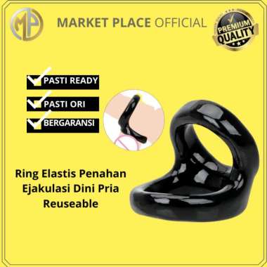 Ring Silikon Pria Elastis TPE Anti Ejakulasi Pria Dewasa Reuseable