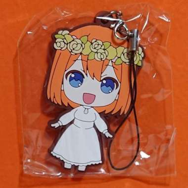 Nakano Yotsuba Wedding Ver. Capsule Rubber Strap vol.2
