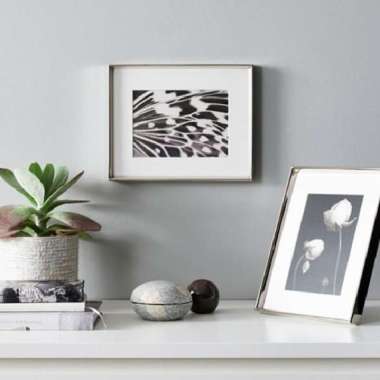 Bingkai Frame Foto Dinding/Standing Warna Perak GL 20x25cm(5R)_Ori